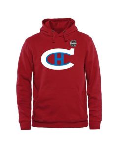 Montreal Canadiens Team Logo Pullover Hoodie Red