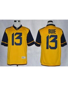 Mountaineers #13 Andrew Buie Gold Limited Stitched NCAA Jersey