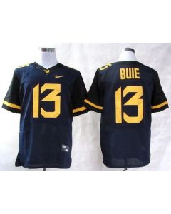 Mountaineers #13 Andrew Buie Navy Blue Stitched NCAA Jersey