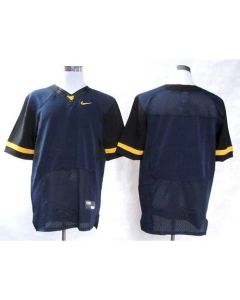 Mountaineers Blank Navy Blue Stitched NCAA Jersey