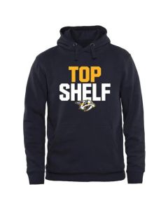 Nashville Predators Top Shelf Pullover Hoodie Navy