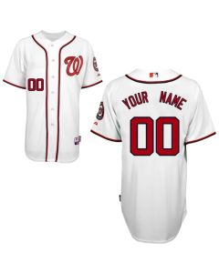Nationals Authentic White 2011 Cool Base MLB Jersey