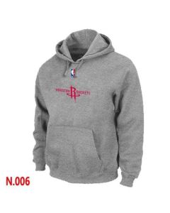 NBA Houston Rockets Pullover Hoodie Light Grey