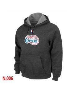 NBA Los Angeles Clippers Pullover Hoodie Dark Grey