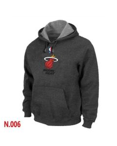 NBA Miami Heat Pullover Hoodie Dark Grey