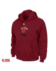 NBA Miami Heat Pullover Hoodie Red