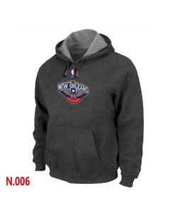 NBA New Orleans Pelican Pullover Hoodie Dark Grey
