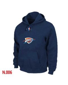 NBA Oklahoma City Thunder Pullover Hoodie Dark Blue