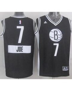 Nets #7 Joe Johnson Black 2014-15 Christmas Day Stitched NBA Jersey