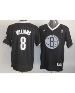 Nets #8 Deron Williams Black 2013 Christmas Day Swingman Stitched NBA Jersey
