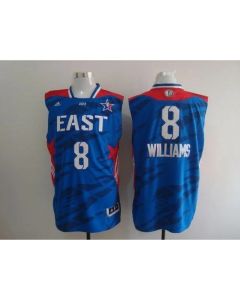 Nets #8 Deron Williams Blue 2013 All Star Stitched NBA Jersey