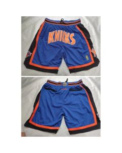 New Yok Knicks Blue Shorts (Run Small)