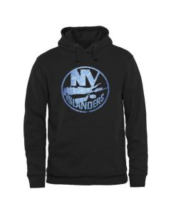 New York Islanders Rinkside Pond Hockey Pullover Hoodie Black