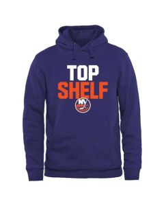 New York Islanders Top Shelf Pullover Hoodie Royal
