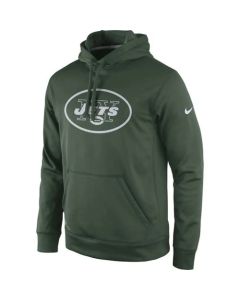 New York Jets Practice Performance Pullover Hoodie Green