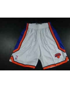 New York Knicks White NBA Shorts