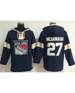 New York Rangers #27 Ryan McDonagh Navy Blue Pullover NHL Hoodie