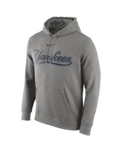 New York Yankees Club Pullover Gray MLB Hoodie