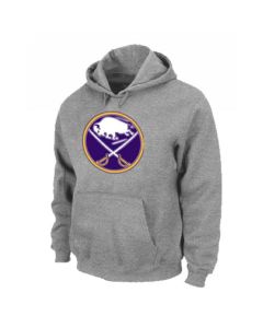 NHL Buffalo Sabres Big & Tall Logo Pullover Hoodie Grey