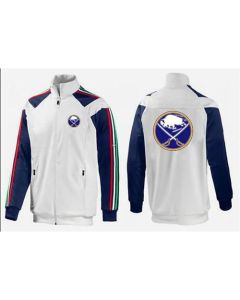 NHL Buffalo Sabres Zip Jackets White-1