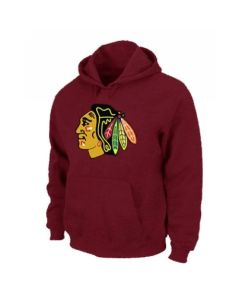 NHL Chicago Blackhawks Big & Tall Logo Pullover Hoodie Red