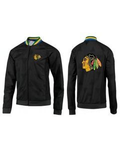 NHL Chicago Blackhawks Zip Jackets Black-3