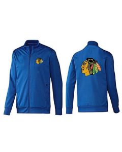 NHL Chicago Blackhawks Zip Jackets Blue-1