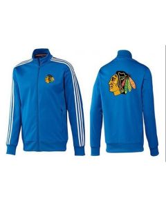 NHL Chicago Blackhawks Zip Jackets Blue-2