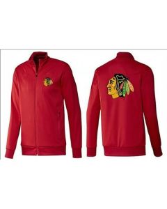 NHL Chicago Blackhawks Zip Jackets Red