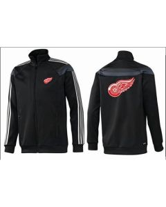 NHL Detroit Red Wings Zip Jackets Black-2