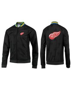 NHL Detroit Red Wings Zip Jackets Black-3
