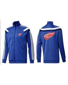 NHL Detroit Red Wings Zip Jackets Blue-4