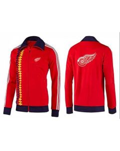 NHL Detroit Red Wings Zip Jackets orange-2