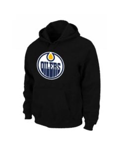 NHL Edmonton Oilers Big & Tall Logo Pullover Hoodie Black