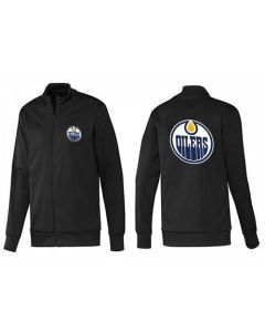 NHL Edmonton Oilers Zip Jackets Black-1