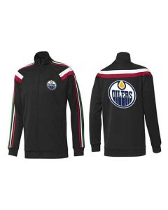 NHL Edmonton Oilers Zip Jackets Black-2