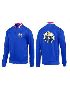 NHL Edmonton Oilers Zip Jackets Blue-1