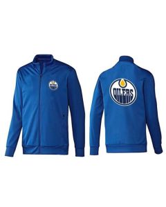 NHL Edmonton Oilers Zip Jackets Blue-2