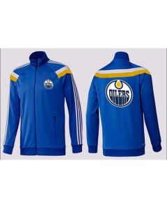 NHL Edmonton Oilers Zip Jackets Blue-3