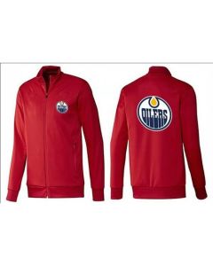 NHL Edmonton Oilers Zip Jackets Red