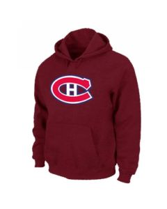 NHL Montreal Canadiens Big & Tall Logo Pullover Hoodie Red