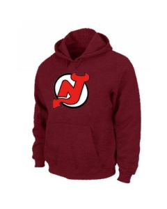 NHL New Jersey Devils Big & Tall Logo Pullover Hoodie Red