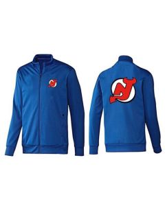NHL New Jersey Devils Zip Jackets Blue-1