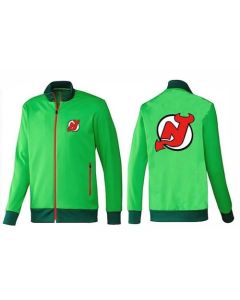 NHL New Jersey Devils Zip Jackets Green