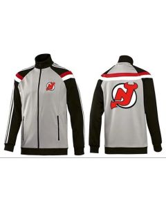 NHL New Jersey Devils Zip Jackets Grey