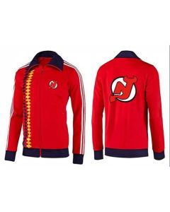 NHL New Jersey Devils Zip Jackets orange-2