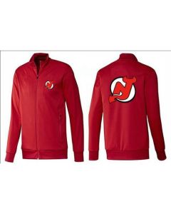 NHL New Jersey Devils Zip Jackets Red