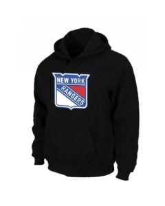 NHL New York Rangers Big & Tall Logo Pullover Hoodie Black
