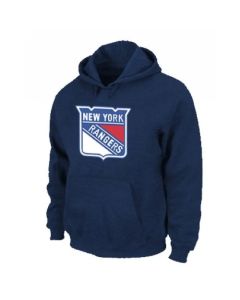 NHL New York Rangers Big & Tall Logo Pullover Hoodie Dark Blue