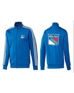 NHL New York Rangers Zip Jackets Blue-3